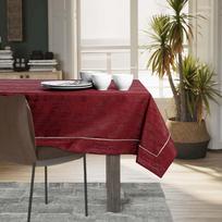 staltiese 120x120 - AmeliaHome Vesta Tablecloth PPG Claret 120x120cm - 3 nuotrauka