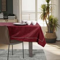 staltiese 120x120 - AmeliaHome Gaia Tablecloth PPG Claret 120x120cm - 2 nuotrauka