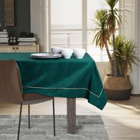 zalia staltiese - AmeliaHome Gaia Tablecloth PBG Bottle Green 140x280cm - 2 nuotrauka