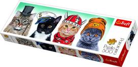 Trefl Panorama Puzzle Fluffy Crew 500pcs 29504