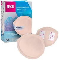 liemeneles ideklai - LOVI įklotai į liemenėlę Discreet Elegance, kūno sp. 20vnt, 19/610 - 1 nuotrauka