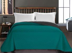 DecoKing Axel Bedcover Marine/Charcoal 200x220