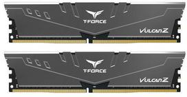 t force vulcan 32 - Team Group T-Force Vulcan Z Grey 32GB 3600MHz CL18 DDR4 KIT OF 2 TLZGD432G3600HC18JDC01 - 1 nuotrauka