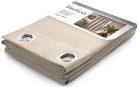 AmeliaHome Blackout Curtains Cream 140x245cm