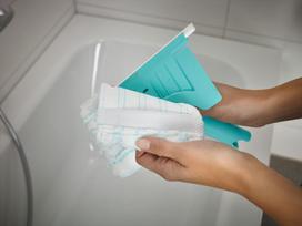 plausine - Leifheit Tile And Bathroom Brush Flexi Pad - 8 nuotrauka