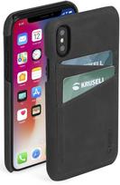 apple kortele - Krusell Sunne 2 Card Back Case For Apple iPhone XS Max Black - 5 nuotrauka