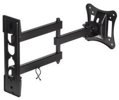 monitoriu laikiklis 100x100 - Maclean Mount For TV 13 - 27" Black - 2 nuotrauka