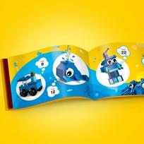 lego kaladeles - LEGO Classic Mėlynos kaladėlės 11006  - 7 nuotrauka