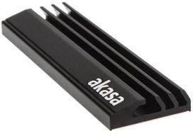 m.2 ausinimas - Akasa Heat Sink for M.2 SSD Kit A-M2HS01-BK - 2 nuotrauka