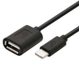 otg cable - TB OTG Cable USB / USB-C 0.15m Black - 1 nuotrauka