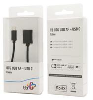 otg cable - TB OTG Cable USB / USB-C 0.15m Black - 5 nuotrauka