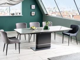 isskleidziamas stalas 90 - Signal Meble Pallas Table Black - 2 nuotrauka