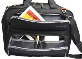 laptopo krepsiai - Addison Notebook Bag Black 14.1" - 5 nuotrauka