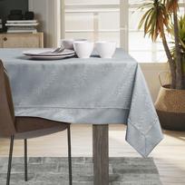staltiese 120x120 - AmeliaHome Gaia Tablecloth PPG Light Grey 120x120cm - 3 nuotrauka