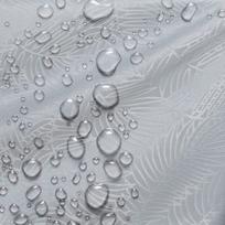 staltiese 120x120 - AmeliaHome Gaia Tablecloth PPG Light Grey 120x120cm - 4 nuotrauka