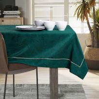 zalia staltiese - AmeliaHome Gaia Tablecloth PBG Bottle Green 140x240cm - 3 nuotrauka