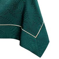 zalia staltiese - AmeliaHome Gaia Tablecloth PBG Bottle Green 110x240cm - 1 nuotrauka