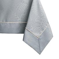 AmeliaHome Gaia Tablecloth PPG Light Grey 130x130cm