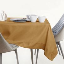 staltiese 120x120 - AmeliaHome Empire Tablecloth Gold 120x120cm - 3 nuotrauka
