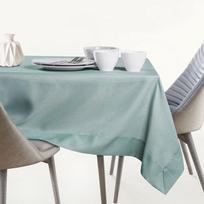 staltiese 120x120 - AmeliaHome Empire Tablecloth Mint 120x120cm - 3 nuotrauka