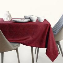 staltiese 120x120 - AmeliaHome Gaia Tablecloth Claret 120x120cm - 2 nuotrauka