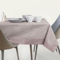 staltiese 120x120 - AmeliaHome Gaia Tablecloth Powder Pink 120x120cm - 2 nuotrauka