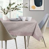 staltiese 120x120 - AmeliaHome Gaia Tablecloth Powder Pink 120x120cm - 3 nuotrauka