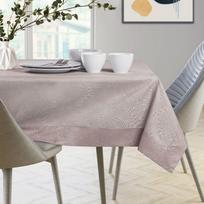 staltiese 120x120 - AmeliaHome Gaia Tablecloth Powder Pink 120x120cm - 4 nuotrauka