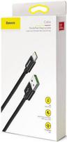 pakrovejas kistukas - Laidas Baseus USB To USB Type-C Cable 5A 1m Black - 2 nuotrauka
