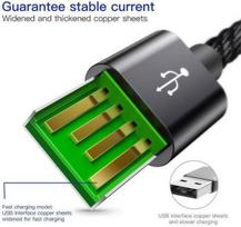 pakrovejas kistukas - Laidas Baseus USB To USB Type-C Cable 5A 1m Black - 9 nuotrauka