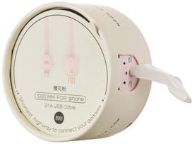 pakrovejas lightning - Maoxin Vitality Cat Lightning To USB Data Cable 1m Pink - 2 nuotrauka