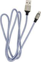 pakrovejas lightning - Devia Tube USB To Apple Lightning Cable 1m Blue - 2 nuotrauka