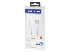 laidas usb a usb c 1m - Laidas USB-type c 1m 66-122, baltas - 3 nuotrauka
