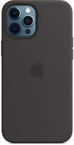 iphone 12 magsafe deklas - Apple "Silicone Case with MagSafe iPhone 12 Pro Max MHLG3ZM/ A" Black - 1 nuotrauka