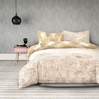 uzvalkalas 80x80 - AmeliaHome Snuggy Golden Poppy Bedding Set 155x220 2pcs/80x80 2pcs - 2 nuotrauka