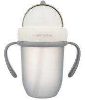 gertuve su siaudeliu - CANPOL BABIES puodelis su silikoniniu šiaudeliu 210ml Matt, pilkas 9m+, 56/522_grey - 4 nuotrauka
