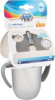 gertuve su siaudeliu - CANPOL BABIES puodelis su silikoniniu šiaudeliu 210ml Matt, pilkas 9m+, 56/522_grey - 6 nuotrauka