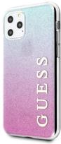 iphone 11 pro max deklas - Guess Glitter Gradient Back Case For Apple iPhone 11 Pro Max Pink/Blue - 3 nuotrauka