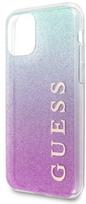 iphone 11 pro max deklas - Guess Glitter Gradient Back Case For Apple iPhone 11 Pro Max Pink/Blue - 4 nuotrauka