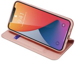 iphone 12 mini deklas - Dux Ducis Skin Pro Bookcase For Apple iPhone 12 Mini Pink - 5 nuotrauka
