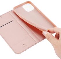 iphone 12 mini deklas - Dux Ducis Skin Pro Bookcase For Apple iPhone 12 Mini Pink - 8 nuotrauka
