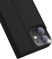 atverciami telefono deklai - Dux Ducis Skin Pro Bookcase For Apple iPhone 12/12 Pro Black - 4 nuotrauka