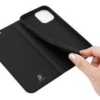 atverciami telefono deklai - Dux Ducis Skin Pro Bookcase For Apple iPhone 12/12 Pro Black - 7 nuotrauka