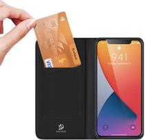 atverciami telefono deklai - Dux Ducis Skin Pro Bookcase For Apple iPhone 12/12 Pro Black - 8 nuotrauka