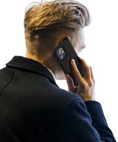 atverciami telefono deklai - Dux Ducis Skin Pro Bookcase For Apple iPhone 12/12 Pro Black - 9 nuotrauka