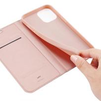 iphone 12 pro max deklai - Dux Ducis Skin Pro Bookcase For Apple iPhone 12 Pro Max Pink - 5 nuotrauka