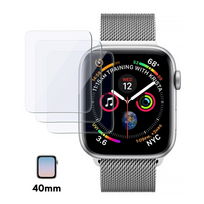 apsaugine plevele laikrodziui - 3MK Screen Protector For Apple Watch 5 40mm - 2 nuotrauka