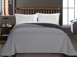 DecoKing Axel Bedcover Charcoal/Silver 200x220