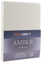 DecoKing Amber Bedsheet 140-160x200 Ecru