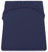 paklode su guma 180x200 - DecoKing Amber Bedsheet 160-180x200 Navy Blue - 2 nuotrauka